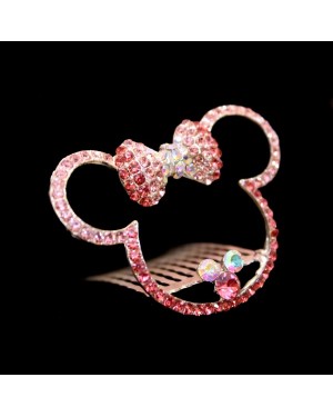 Minnie Pink Hair Comb Pin